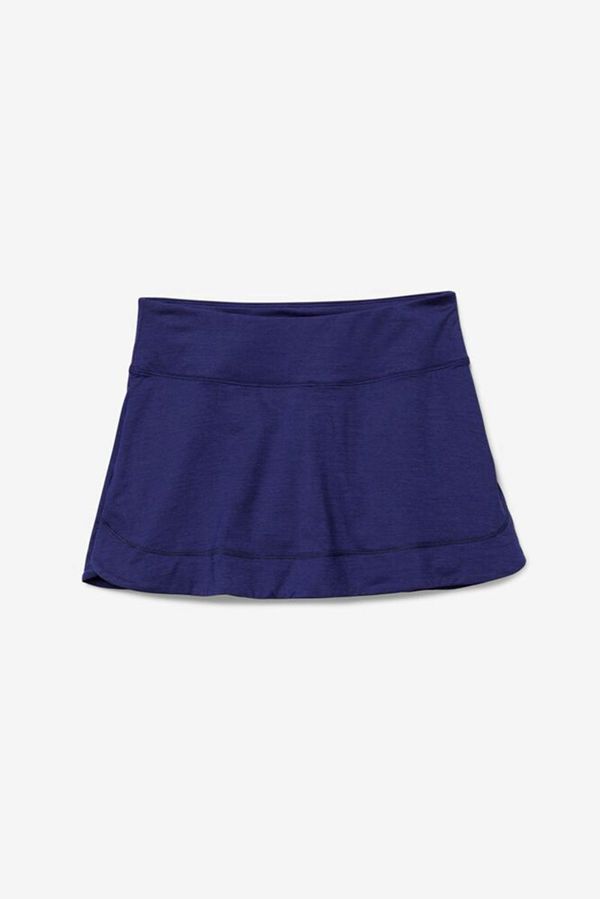 Fila Back Court A-Line Women's Skirts - Navy,NZ 827-8457